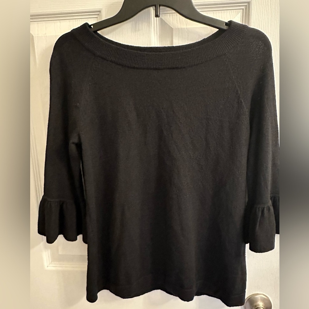Cupio Size Small Women’s Black Sweater Long Sleeve Top